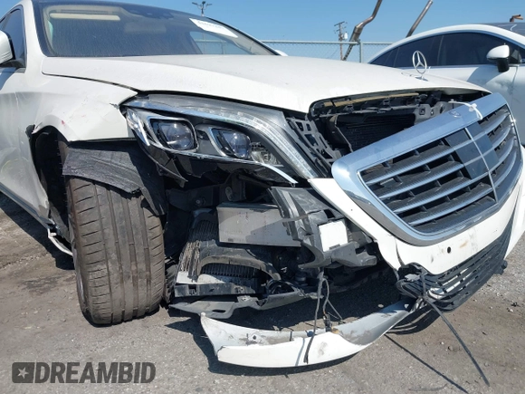 2017 Mercedes-Benz S 550 with VIN WDDUG8CB7HA298731, listed as a IAAI auction lot 41627247 with Not Provided miles and . Bid and sale history available at carsss.com. Image 20.
