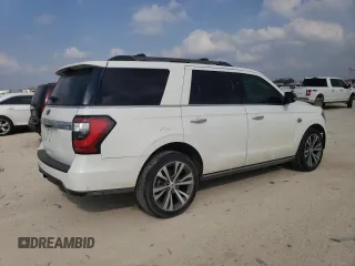 2020 Ford Expedition King Ranch with VIN 1FMJU1PT7LEA07965, listed as a Copart auction lot 70700392 with 56,565 mi miles. Bid and sale history available at carsss.com. Image 3.