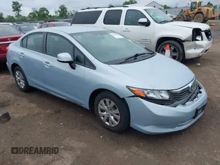 2012 Honda Civic LX z VIN 19XFB2F54CE014854, wystawiony jako IAAI lot #42360299 z przebiegiem 104 251 mil mil oraz . Historia ofert i sprzedaży dostępna na DreamBid. Obrazek 1.