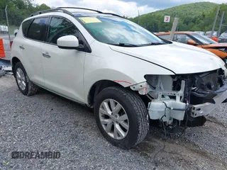 2012 Nissan Murano LE z VIN JN8AZ1MW4CW230743, wystawiony jako IAAI lot #42760664 z przebiegiem 132 358 mil mil oraz . Historia ofert i sprzedaży dostępna na DreamBid. Obrazek 1.