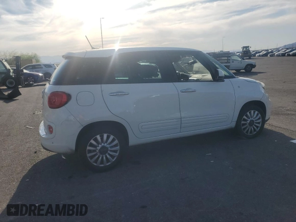 2014 FIAT 500L Easy with VIN ZFBCFABH8EZ018871, listed as a Copart auction lot 52770705 with 198,942 mi miles and Salvage Title. Bid and sale history available at DreamBid. Image 3.