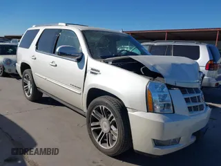 2014 Cadillac Escalade Premium z VIN 1GYS3CEF3ER130303, wystawiony jako IAAI lot #41830864 z przebiegiem 130 088 mil mil oraz . Historia ofert i sprzedaży dostępna na DreamBid. Obrazek 1.