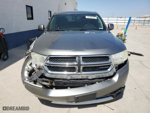 2011 Dodge Durango Express with VIN 1D4RE2GG9BC662980, listed as a Copart auction lot 52589105 with 166,227 mi miles and Salvage Title. Bid and sale history available at carsss.com. Image 5.