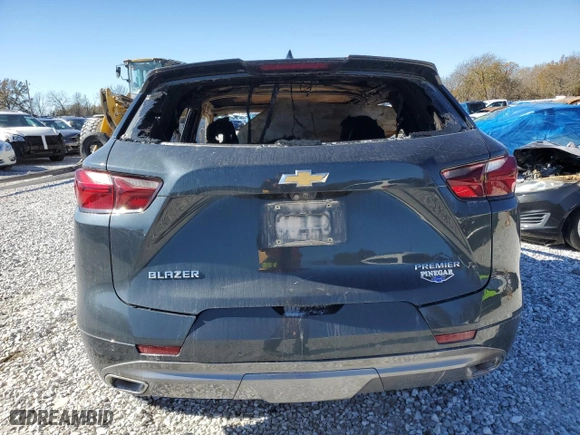 2019 Chevrolet Blazer Premier with VIN 3GNKBFRSXKS622358, listed as a Copart auction lot 80770484 with 0 mi miles and Non Repairable. Bid and sale history available at carsss.com. Image 6.