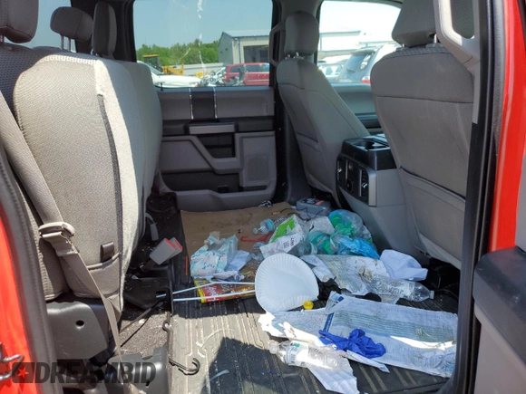 2020 Ford F-150 XL z VIN 1FTEW1E48LKD04367, wystawiony jako Copart lot #59169355 z przebiegiem Nie podano mil oraz Szkoda całkowita • Salvage title. Historia ofert i sprzedaży dostępna na DreamBid. Obrazek 10.