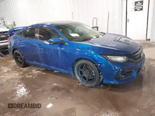 2020 Honda Civic Si with VIN 2HGFC1E58LH700099, listed as a IAAI auction lot 41553990 with 80,662 mi miles and . Bid and sale history available at DreamBid. Image 1.