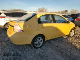 2011 Chevrolet Aveo 2LT with VIN KL1TG5DE5BB115378, listed as a Copart auction lot 82051914 with 125,748 mi miles and Salvage title. Bid and sale history available at DreamBid. Image 3.