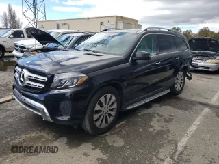 2017 Mercedes-Benz GLS with VIN 4JGDF6EE8HA809335, listed as a Copart auction lot 45687693 with 137,260 mi miles. Bid and sale history available at carsss.com. Image 1.