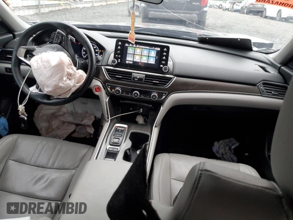 2019 Honda Accord EX-L z VIN 1HGCV2F51KA012427, wystawiony jako Copart lot #56748235 z przebiegiem 63 556 mil mil oraz Szkoda całkowita • Salvage title. Historia ofert i sprzedaży dostępna na DreamBid. Obrazek 8.