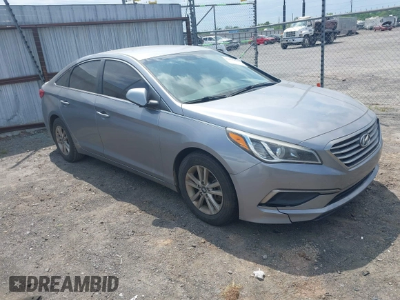 2017 Hyundai Sonata 2.4L with VIN 5NPE24AF1HH443556, listed as a IAAI auction lot 42059889 with 179,662 mi miles and . Bid and sale history available at carsss.com. Image 1.