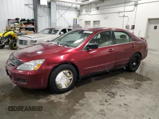 2006 Honda Accord LX SE z VIN 1HGCM55376A811560, wystawiony jako Copart lot #44641895 z przebiegiem 206 946 mil mil oraz Czysty tytuł • Clean title. Historia ofert i sprzedaży dostępna na DreamBid. Obrazek 1.
