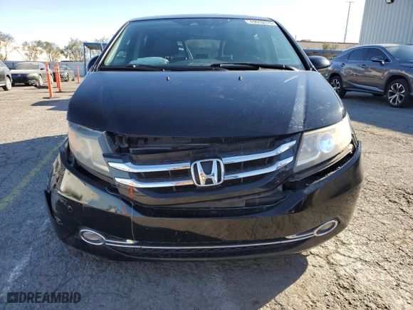 2015 Honda Odyssey Touring Elite with VIN 5FNRL5H99FB003519, listed as a Copart auction lot 49653375 with 172,777 mi miles and Salvage Title. Bid and sale history available at carsss.com. Image 5.