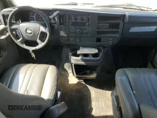 2017 Chevrolet Express Cargo Van with VIN 1GCWGBFG9H1137417, listed as a Copart auction lot 45241225 with 148,134 mi miles and Clean Title. Bid and sale history available at carsss.com. Image 8.