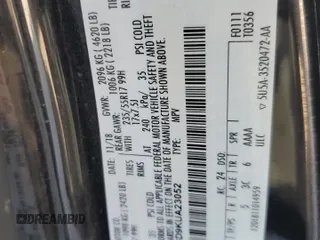 2019 Ford Escape SE with VIN 1FMCU0GD9KUA23052, listed as a Copart auction lot 46417955 with 54,576 mi miles and Salvage Title. Bid and sale history available at carsss.com. Image 14.