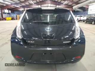 2016 Nissan LEAF S with VIN 1N4AZ0CP6GC310199, listed as a Copart auction lot 51602985 with 31,376 mi miles and Clean Title. Bid and sale history available at carsss.com. Image 6.