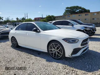 2023 Mercedes-Benz C 300 z VIN W1KAF4GB3PR142257, wystawiony jako Copart lot #49868084 z przebiegiem 11 366 mil mil oraz Czysty tytuł • Clean title. Historia ofert i sprzedaży dostępna na DreamBid. Obrazek 4.