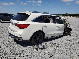 2017 Acura MDX Technology z VIN 5FRYD3H50HB001671, wystawiony jako Copart lot #52987475 z przebiegiem Nie podano mil oraz Szkoda całkowita • Salvage title. Historia ofert i sprzedaży dostępna na DreamBid. Obrazek 3.