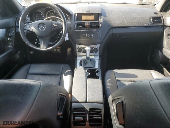 2009 Mercedes-Benz C-Class 3.0L Sport with VIN WDDGF54X09R080335, listed as a Copart auction lot 51882225 with 172,673 mi miles and Salvage Title. Bid and sale history available at carsss.com. Image 8.