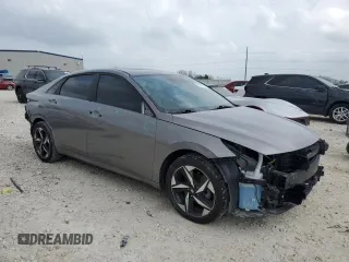 2023 Hyundai Elantra Limited z VIN KMHLP4AG0PU532360, wystawiony jako Copart lot #51817115 z przebiegiem 18 200 mil mil oraz Szkoda całkowita • Salvage title. Historia ofert i sprzedaży dostępna na DreamBid. Obrazek 4.