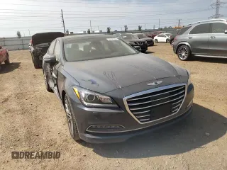 2017 Genesis G80 3.8L with VIN KMHGN4JEXHU176409, listed as a Copart auction lot 68038554 with 120,655 mi miles and Salvage Title. Bid and sale history available at DreamBid. Image 10.