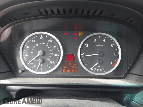 2005 BMW 5 Series 545i with VIN WBANB33565CN63095, listed as a IAAI auction lot 41853927 with 147,546 mi miles and . Bid and sale history available at carsss.com. Image 7.