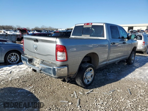 2021 Ram 2500 Tradesman with VIN 3C6UR5CL8MG585560, listed as a Copart auction lot 88723775 with 95,492 mi miles and Salvage Title. Bid and sale history available at carsss.com. Image 3.
