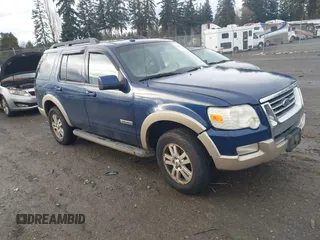 2008 Ford Explorer Eddie Bauer with VIN 1FMEU74878UA78407, listed as a IAAI auction lot 41486762 with Not Provided miles. Bid and sale history available at carsss.com. Image 1.