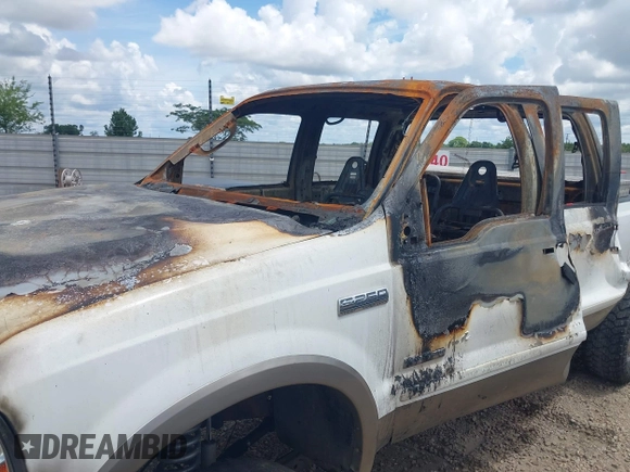 2005 Ford F-250 XL with VIN 1FTSW21P95EB20209, listed as a IAAI auction lot 42501776 with Not provided miles and . Bid and sale history available at DreamBid. Image 6.