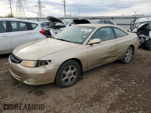 2001 Toyota Solara SE with VIN 2T1CF28P21C468120, listed as a Copart auction lot 84181504 with 167,808 mi miles and Salvage Title. Bid and sale history available at carsss.com. Image 1.