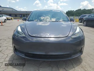 2023 Tesla Model 3 with VIN 5YJ3E1EA7PF576007, listed as a Copart auction lot 61674915 with 15,956 mi miles and Salvage title. Bid and sale history available at DreamBid. Image 5.