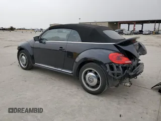 2013 Volkswagen Beetle with VIN 3VW867AT3DM813299, listed as a Copart auction lot 48346325 with 72,611 mi miles and Salvage Title. Bid and sale history available at DreamBid. Image 2.