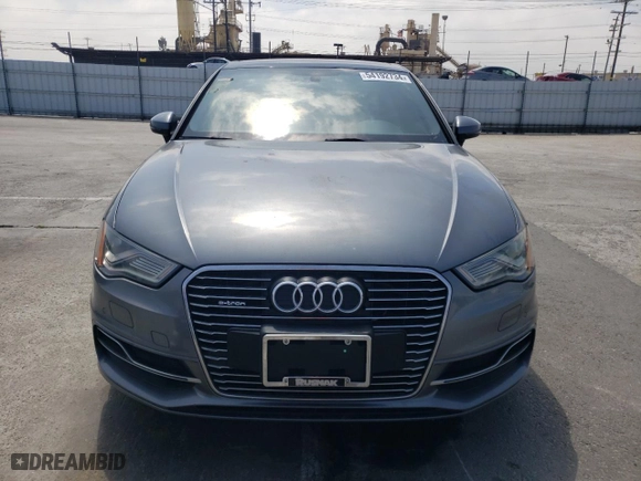 2016 Audi A3 e-tron Premium Plus with VIN WAUTPBFF9GA098267, listed as a Copart auction lot 54192734 with 98,898 mi miles. Bid and sale history available at carsss.com. Image 5.