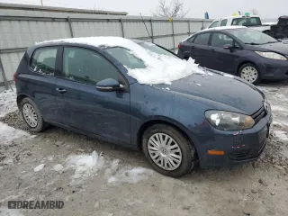 2013 Volkswagen Golf w/Conv & Sunroof with VIN WVWBB7AJ7DW115040, listed as a Copart auction lot 44748295 with 96,756 mi miles and Salvage Title. Bid and sale history available at carsss.com. Image 4.