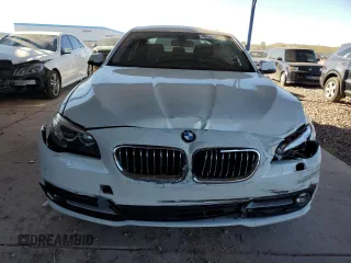 2015 BMW 5 Series 528i with VIN WBA5A5C52FD519802, listed as a Copart auction lot 46165805 with 88,458 mi miles and Salvage Title. Bid and sale history available at DreamBid. Image 5.