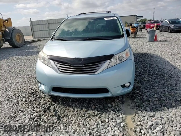 2015 Toyota Sienna XLE with VIN 5TDYK3DC5FS591662, listed as a Copart auction lot 53437195 with 169,247 mi miles and Salvage Title. Bid and sale history available at carsss.com. Image 15.