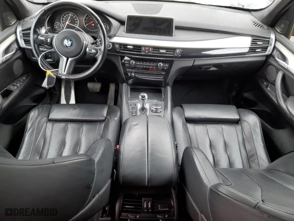 2015 BMW X5 M with VIN 5YMKT6C5XF0C89515, listed as a Copart auction lot 54364934 with 151,595 mi miles and Salvage Title. Bid and sale history available at carsss.com. Image 8.