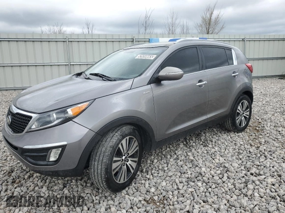 2015 Kia Sportage EX with VIN KNDPCCAC0F7719507, listed as a Copart auction lot 53559865 with 147,412 mi miles and Clean title. Bid and sale history available at DreamBid. Image 1.