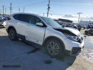 2020 Honda CR-V EX with VIN 7FARW1H5XLE025350, listed as a Copart auction lot 48080055 with 49,853 mi miles and Salvage Title. Bid and sale history available at carsss.com. Image 4.