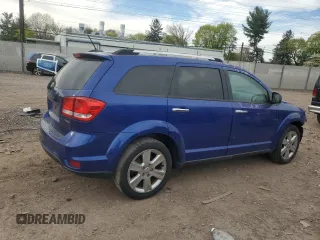 2012 Dodge Journey Crew with VIN 3C4PDCDG1CT399343, listed as a Copart auction lot 53610425 with 47,681 mi miles and Salvage title. Bid and sale history available at DreamBid. Image 3.