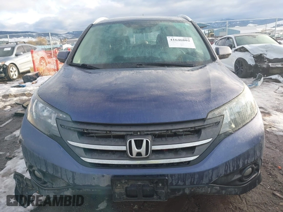 2013 Honda CR-V EX-L with VIN 5J6RM4H75DL063565, listed as a IAAI auction lot 41646802 with 113,494 mi miles. Bid and sale history available at carsss.com. Image 13.