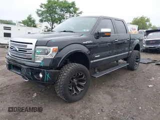 2014 Ford F-150 XL with VIN 1FTFW1ET9EFA29602, listed as a IAAI auction lot 42516457 with 85,572 mi miles and . Bid and sale history available at DreamBid. Image 2.