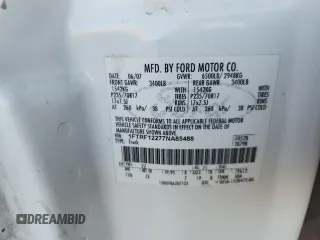 2007 Ford F-150 XL with VIN 1FTRF12277NA85488, listed as a Copart auction lot 60299875 with 219,127 mi miles and Salvage title. Bid and sale history available at DreamBid. Image 12.