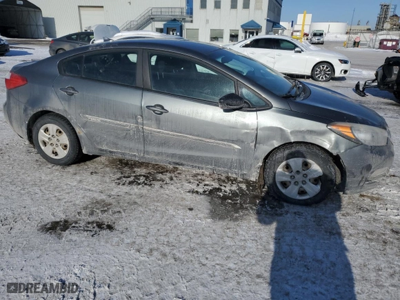 2016 Kia Forte LX with VIN KNAFK4A6XG5465166, listed as a Copart auction lot 44225135 with 187,980 mi miles and Salvage Title. Bid and sale history available at carsss.com. Image 4.