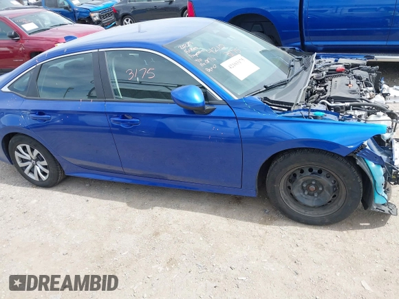 2022 Honda Civic LX z VIN 2HGFE2F27NH563406, wystawiony jako IAAI lot #42103175 z przebiegiem 69 488 mil mil oraz . Historia ofert i sprzedaży dostępna na DreamBid. Obrazek 13.
