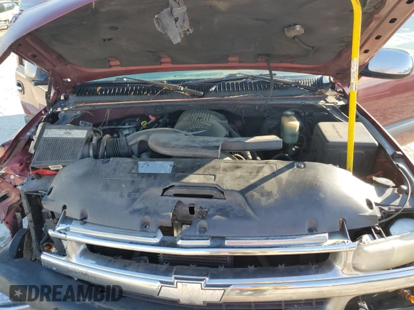 2002 Chevrolet Suburban LT with VIN 1GNEC16Z12J165407, listed as a Copart auction lot 47128145 with 0 mi miles and Salvage Title. Bid and sale history available at carsss.com. Image 14.