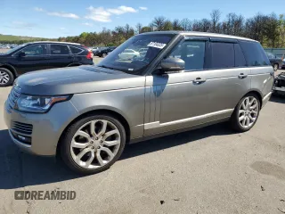 2017 Land Rover Range Rover HSE z VIN SALGS2FV4HA361723, wystawiony jako Copart lot #57104035 z przebiegiem 93 052 mil mil oraz Szkoda całkowita • Salvage title. Historia ofert i sprzedaży dostępna na DreamBid. Obrazek 1.