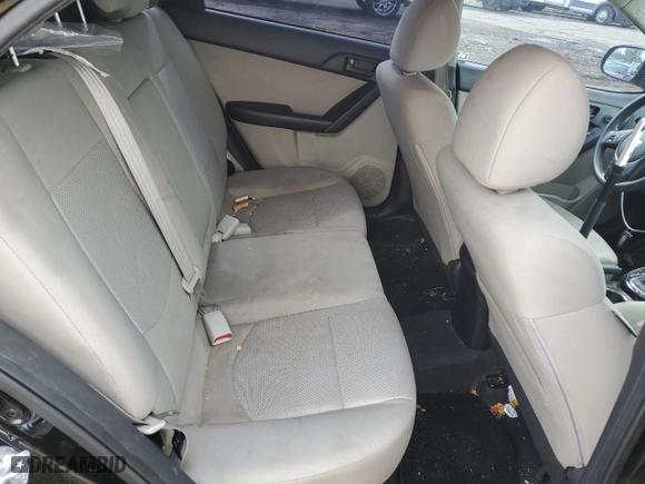 2011 Kia Forte 5-Door EX with VIN KNAFU5A21B5433731, listed as a Copart auction lot 70197804 with 123,333 mi miles and Clean Title. Bid and sale history available at carsss.com. Image 10.