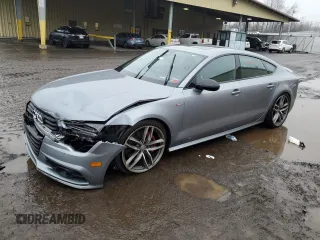 2017 Audi A7 Premium Plus with VIN WAUW3AFC5HN102267, listed as a Copart auction lot 39189334 with 66,430 mi miles. Bid and sale history available at carsss.com. Image 1.