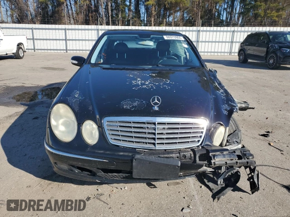 2005 Mercedes-Benz E 320 with VIN WDBUF82J95X177843, listed as a Copart auction lot 86973904 with Not Provided miles and Salvage Title. Bid and sale history available at DreamBid. Image 5.