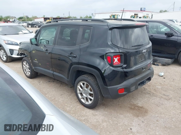 2021 Jeep Renegade Islander with VIN ZACNJDBB9MPM27652, listed as a IAAI auction lot 41905807 with 25,681 mi miles and . Bid and sale history available at DreamBid. Image 3.